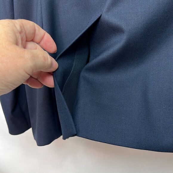 GAP Navy Blue single button blazer size 8 EUC - Picture 12 of 15